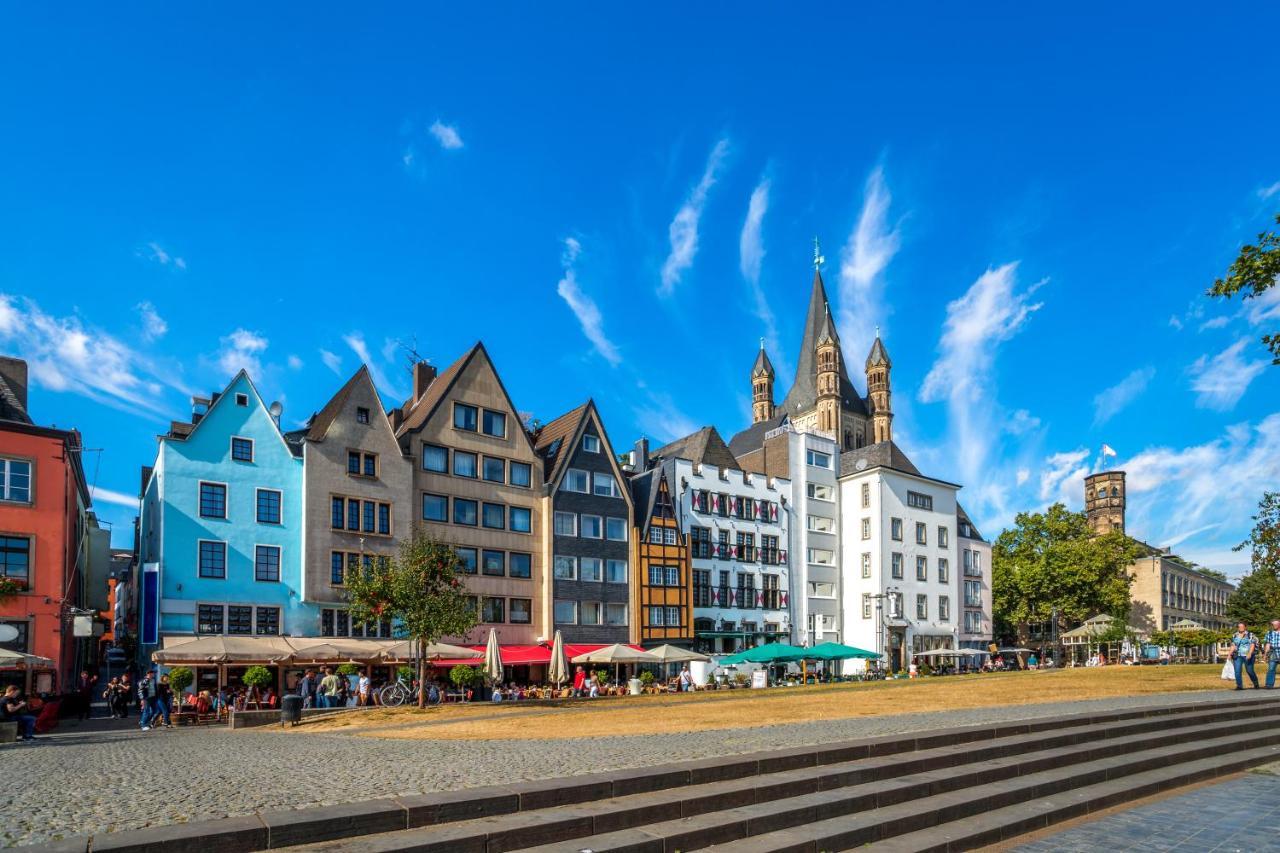 Apartments Am Rheingarten Cologne Exterior photo